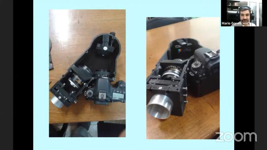 Espectrografo y camara